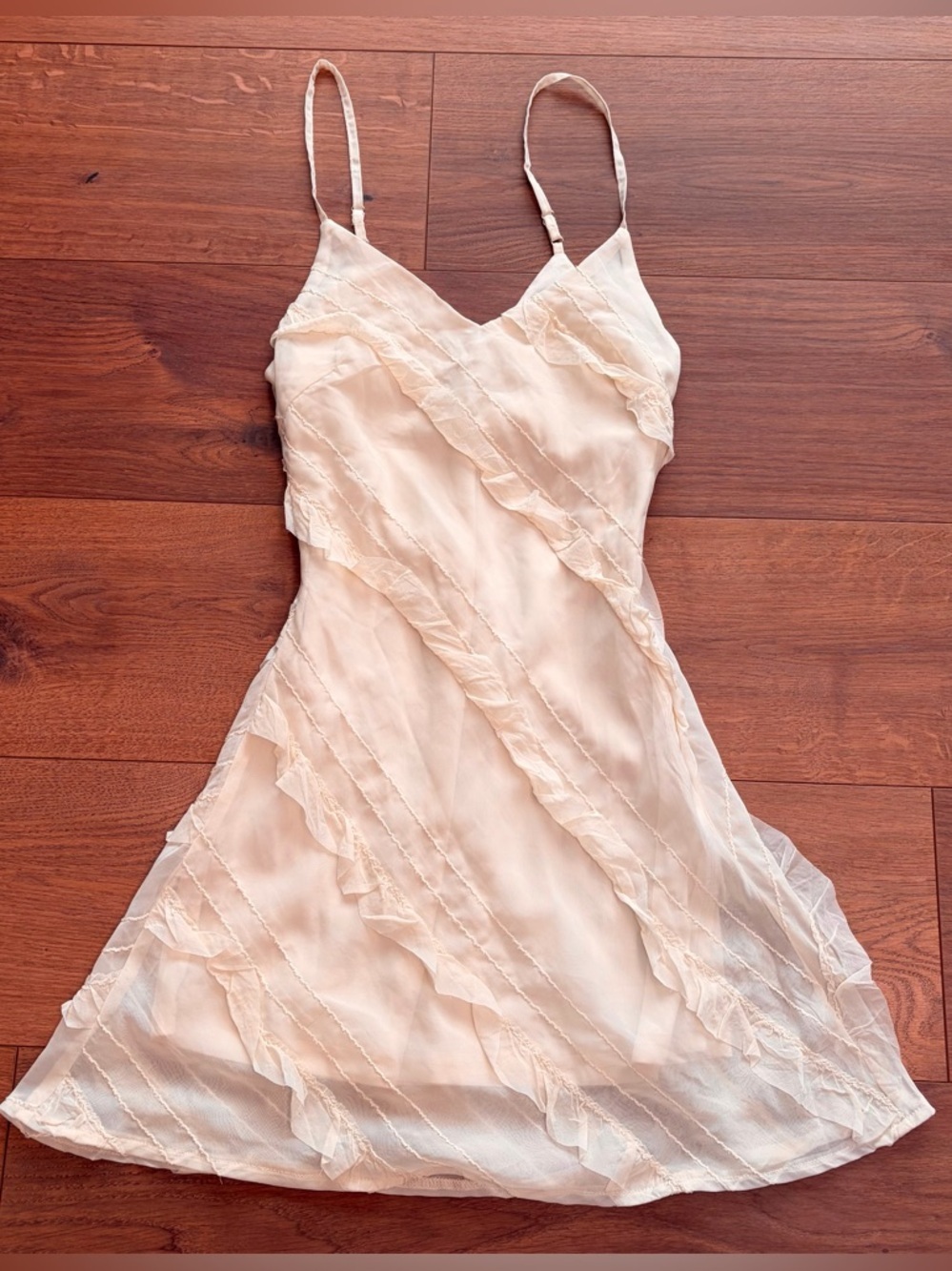 Princess Polly Pale Butter Yellow Summer Dress